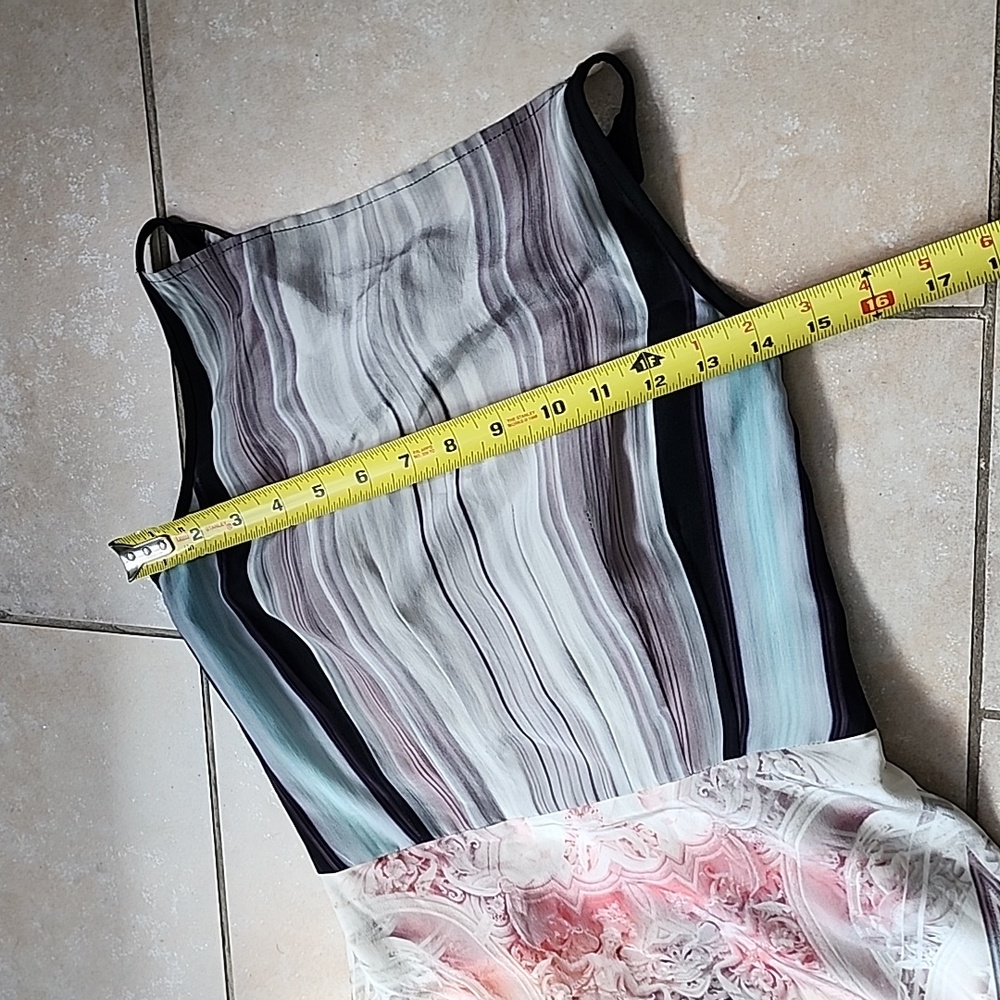 Ted Baker Silk Multicolor Maxi Dress Size 0 - Picture 6 of 14